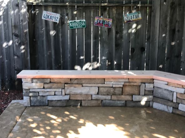 this is a picture of concrete pavers in Rocklin, California