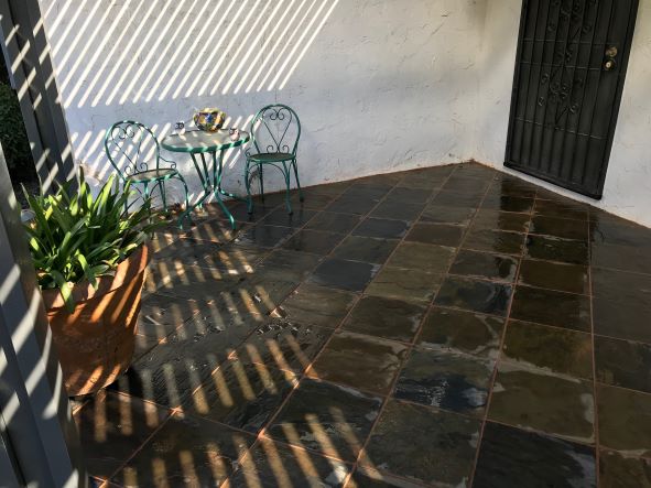 this is a picture of stamped patio in Rocklin California