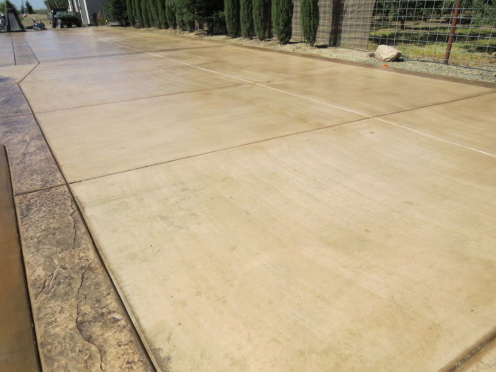 this is a picture of concrete repair in Rocklin, CA